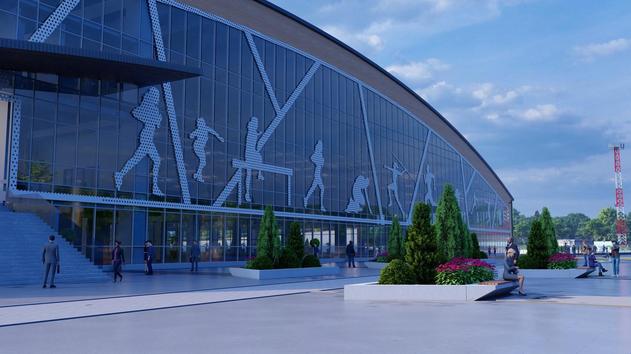 Athletic hall